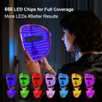 LED Mask with Neck