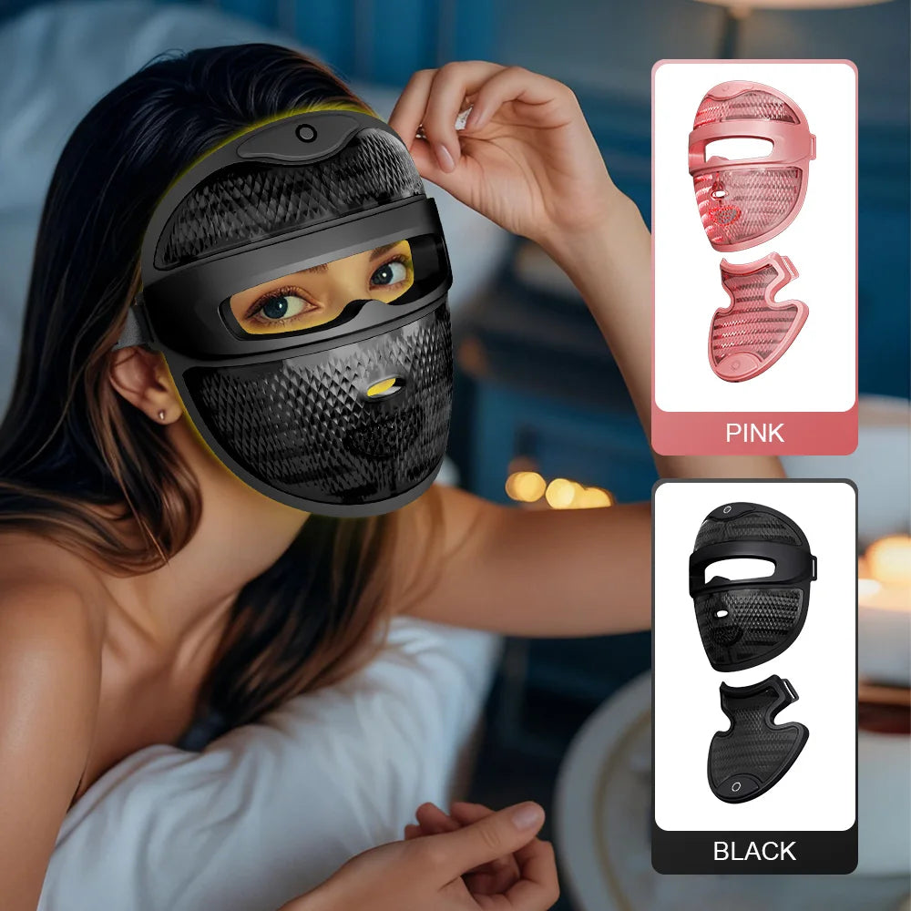 LED Mask with Neck