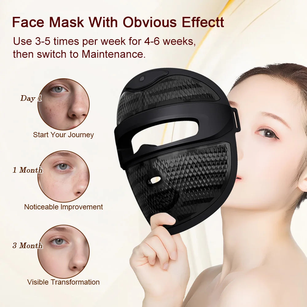 LED Mask with Neck