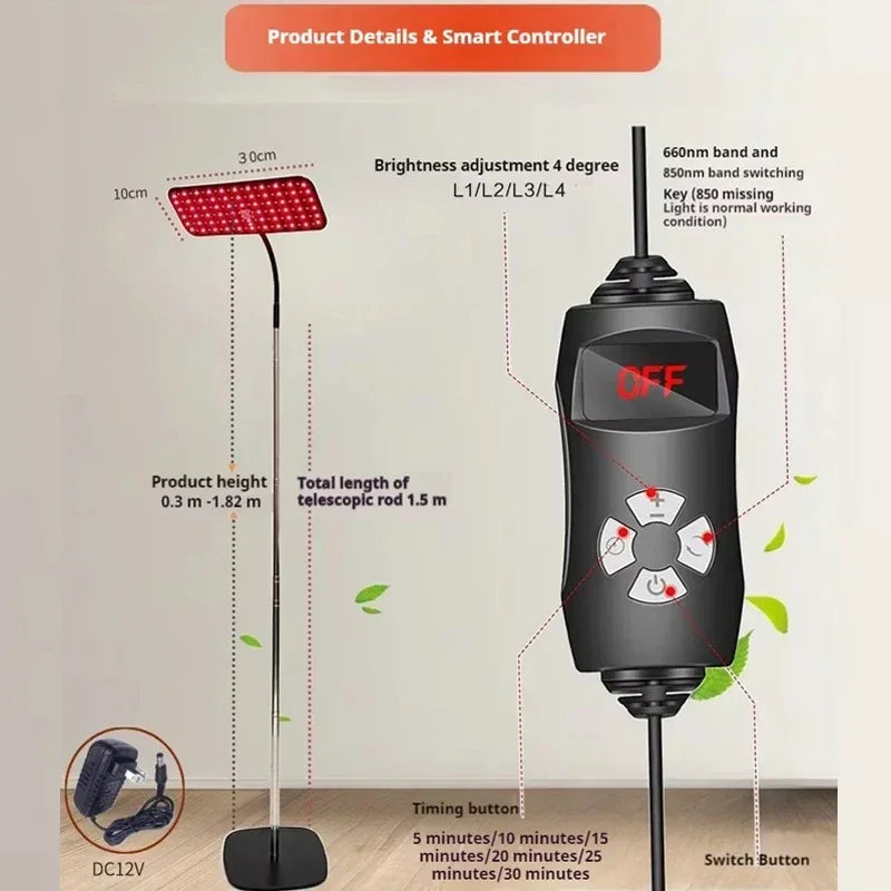 LED Therapy Lamp (Stand)